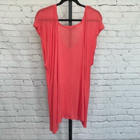 Suzanne Betro Salmon Color Basic Blouse - Picture 2 of 3